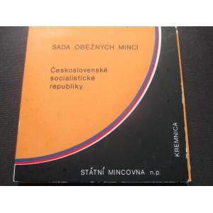 Československá sada oběžných mincí 1986