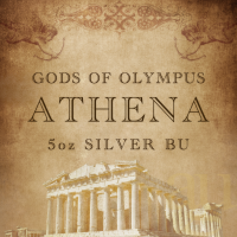 5 Unzen Silbermünze Tuvalu - Gods of Olympus - Athena 2022