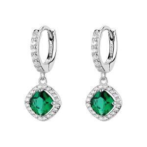 Náušnice BROSWAY Fancy Life Green AG 925/1000 FLG142