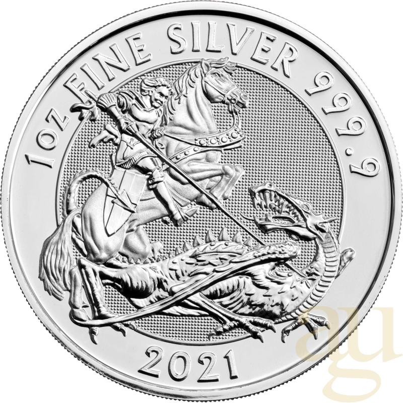 1 unce stříbrná mince Großbritannien Valiant 2021
