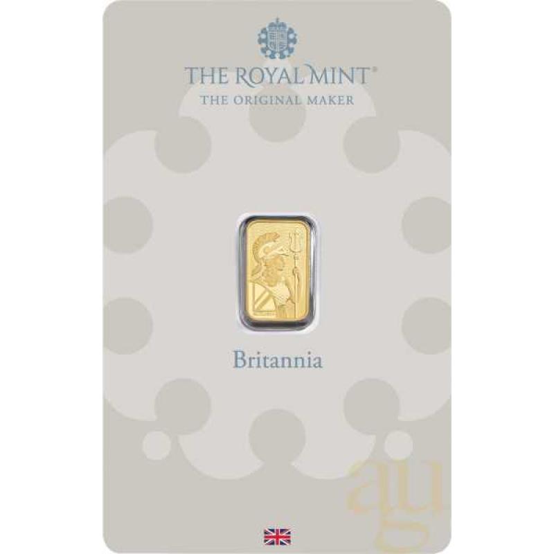 1 Gramm Goldbarren The Royal Mint - Britannia