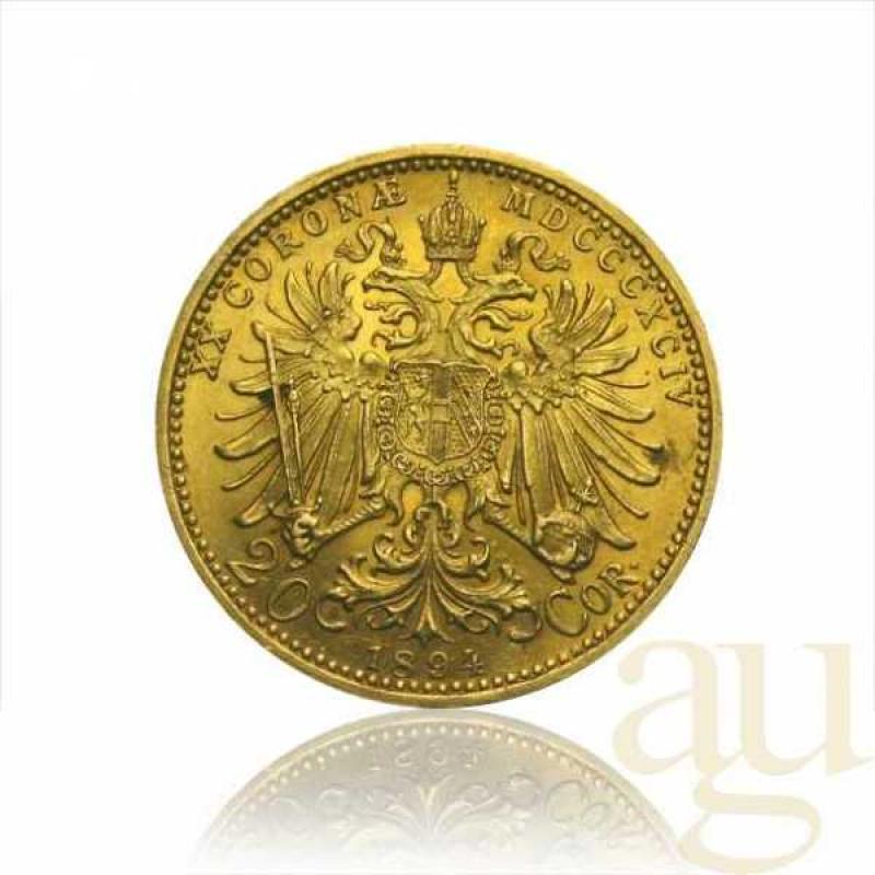 20 Kronen Goldmünze Österreich 1899 - Originalstück