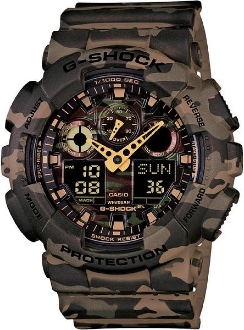 Pánské hodinky CASIO G-SHOCK GA-100CM-5A