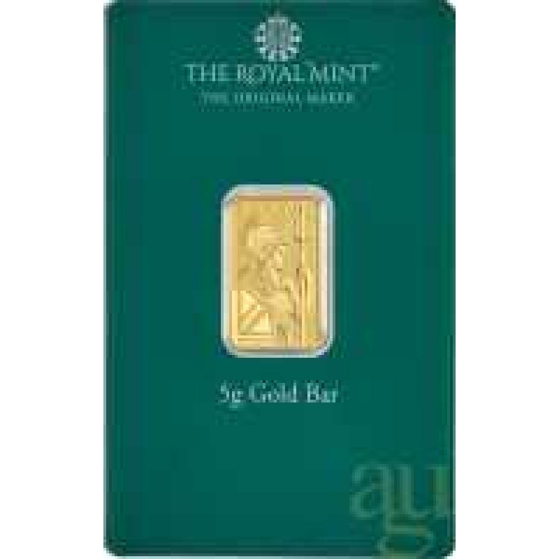 5 Gramm Goldbarren The Royal Mint - Merry Christmas