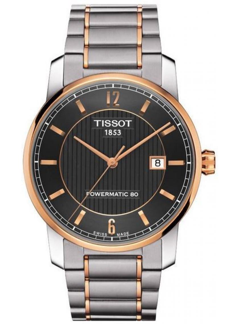 Pánske hodinky TISSOT Titanium Automatic Gent T087.407.55.067.00