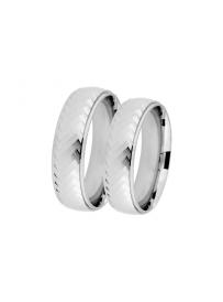 Stříbrný snubní prsten PATTIC AF0721