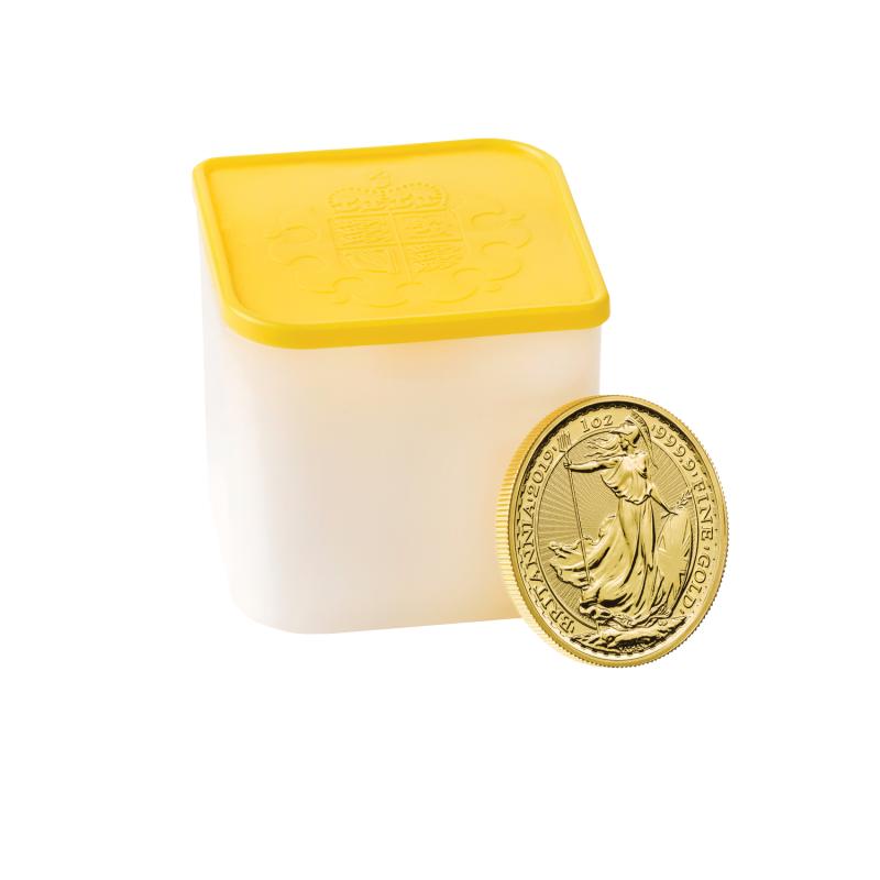 1 unce zlatá mince Britannia 2019