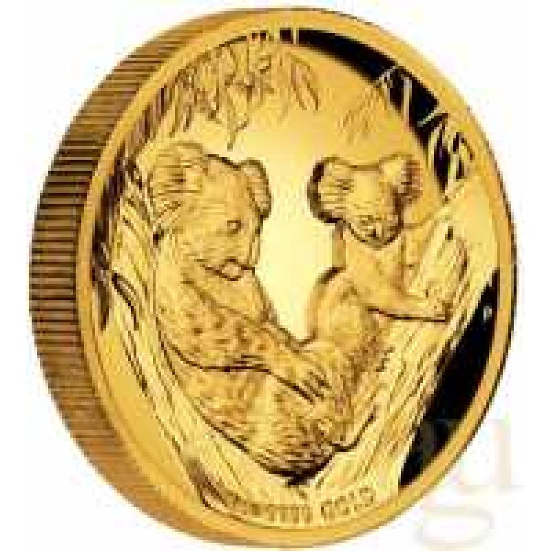 1 Unze Goldmünze Australien Koala 2011 proof / high Relief Prägung