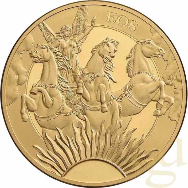 1 Unze Goldmünze The Goddesses Series: Eos and the Horses 2023