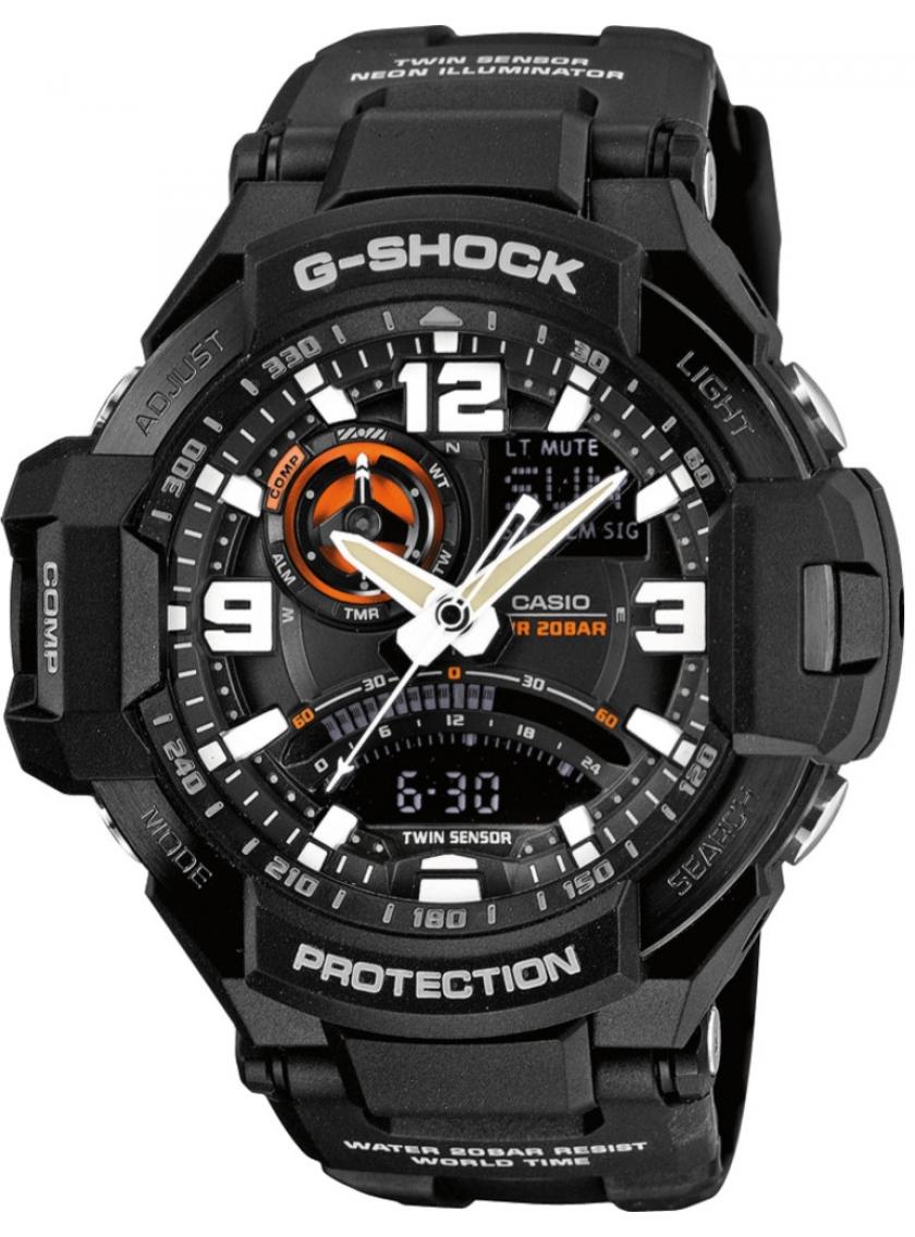 Pánské hodinky CASIO G-SHOCK Gravitymaster GA-1000-1A