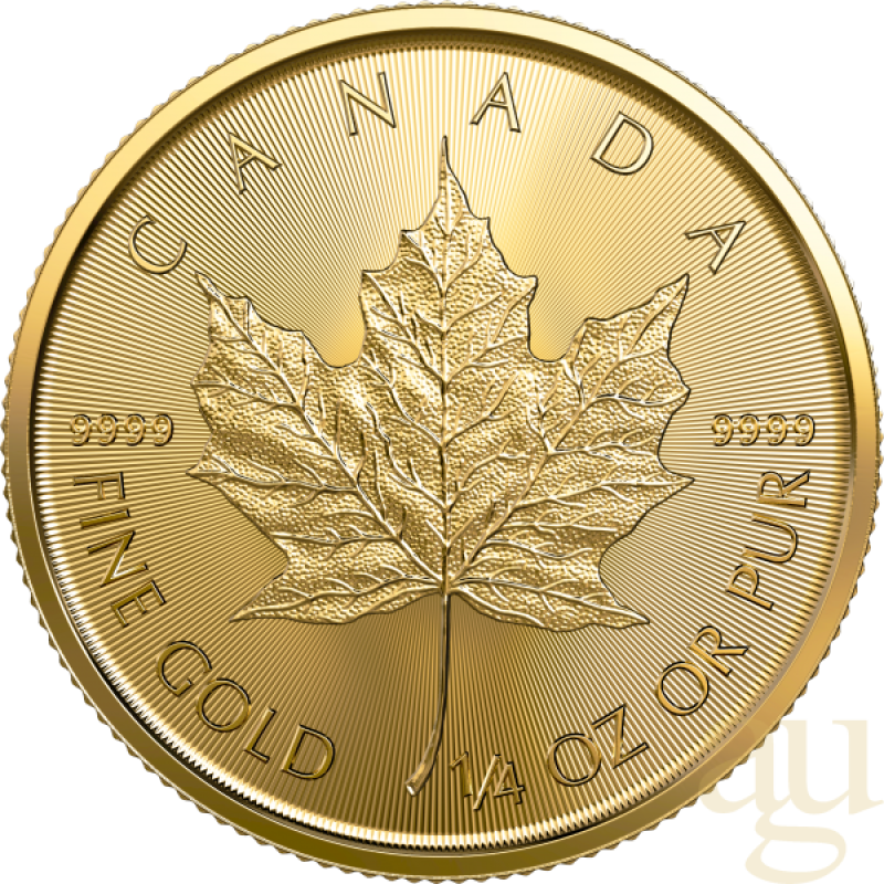 1/4 Unze Goldmünze Maple Leaf 2023