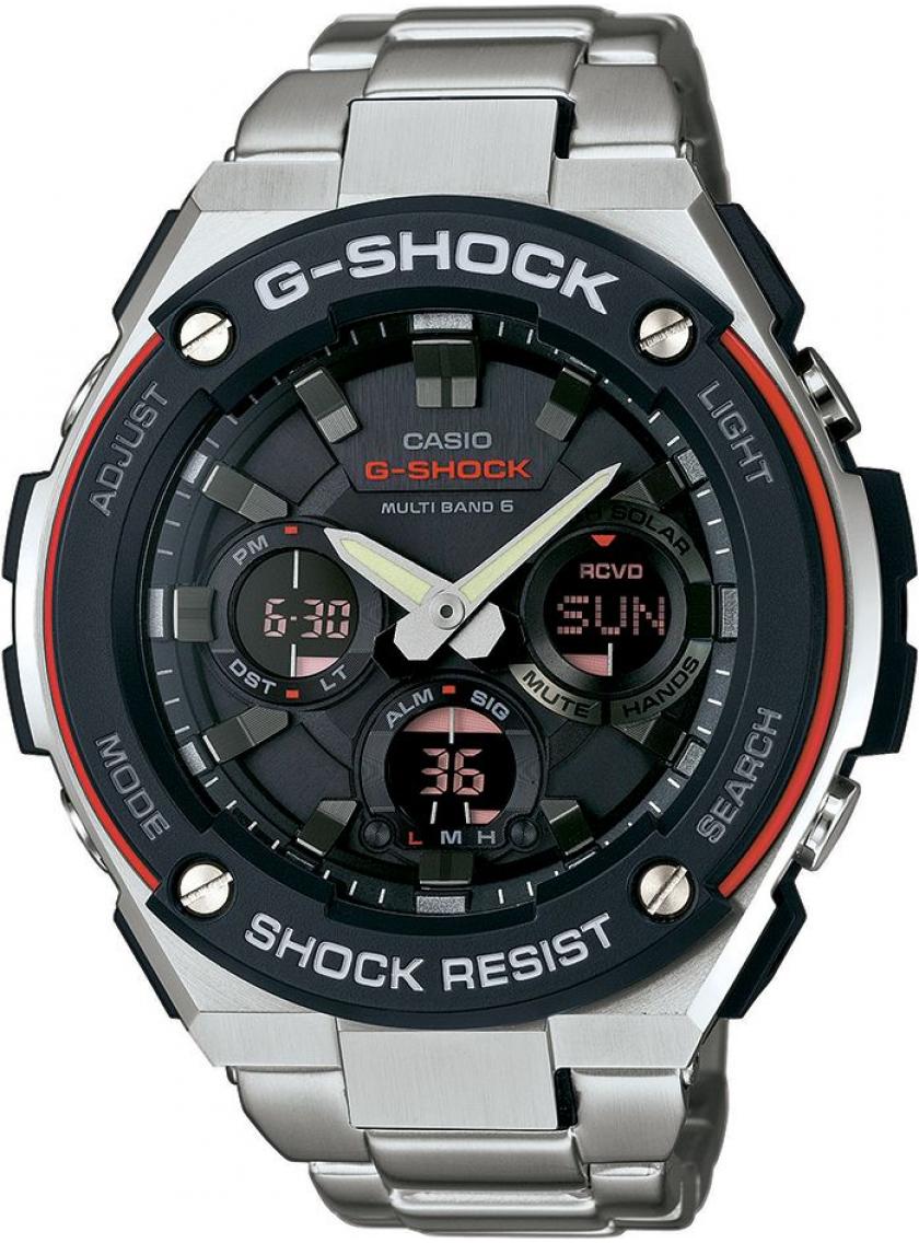 Pánské hodinky CASIO G-SHOCK G-Steel GST-W100D-1A4