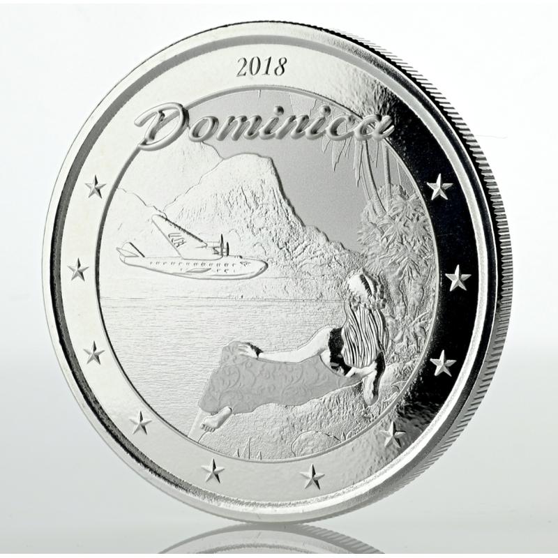 1 unce stříbrná mince EC8 Dominica - The Nature Isle 2018
