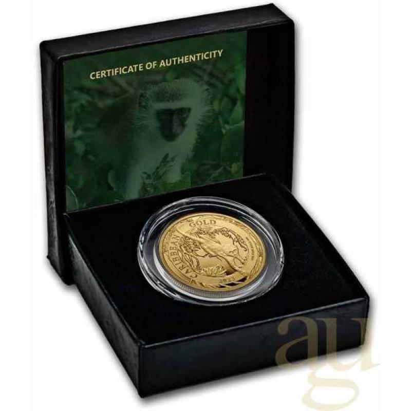 1 Unze Goldmünze Barbados Green Monkey 2023
