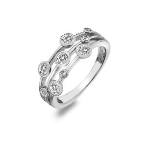 Strieborný prsteň Hot Diamonds Willow DR207-55