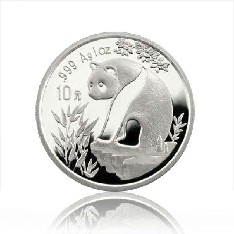1 unce stříbrná mince China Panda 1993