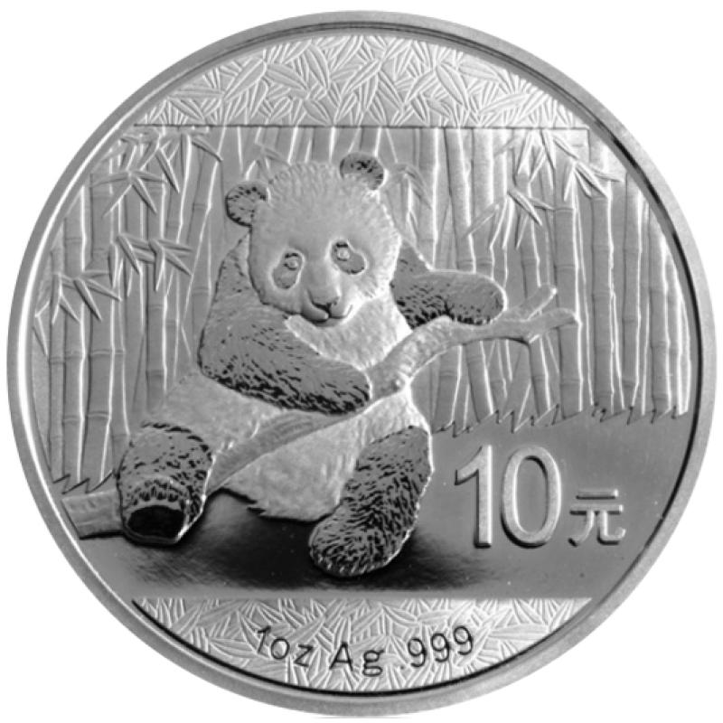 1 kilogram stříbrná mince China Panda 2014 proof