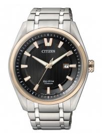 Pánské hodinky CITIZEN Eco Drive Super Titanium AW1244-56E