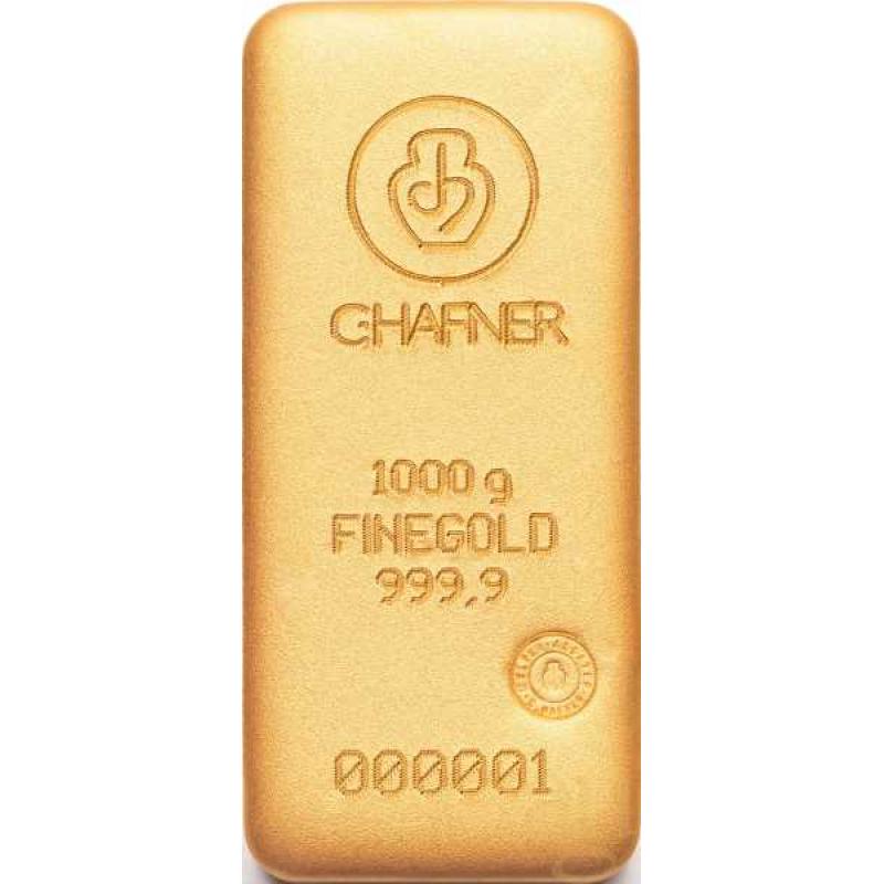 1.000 Gramm Goldbarren C. Hafner