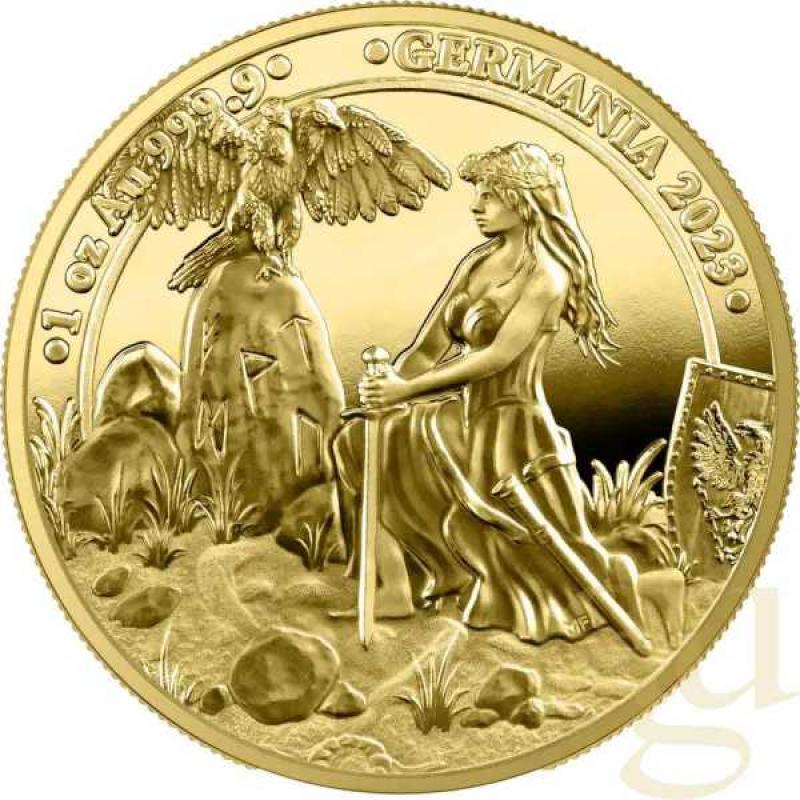 1 Unze Goldmünze Germania 2023 proof