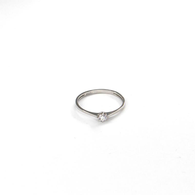 Prsten z bílého zlata Pattic AU 585/000 1,10 gr ARP029001W-56