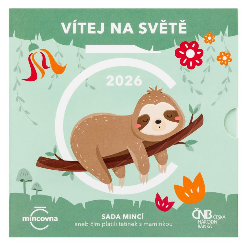 2026 - Sada obežných mincí Narodenie dieťaťa štandard