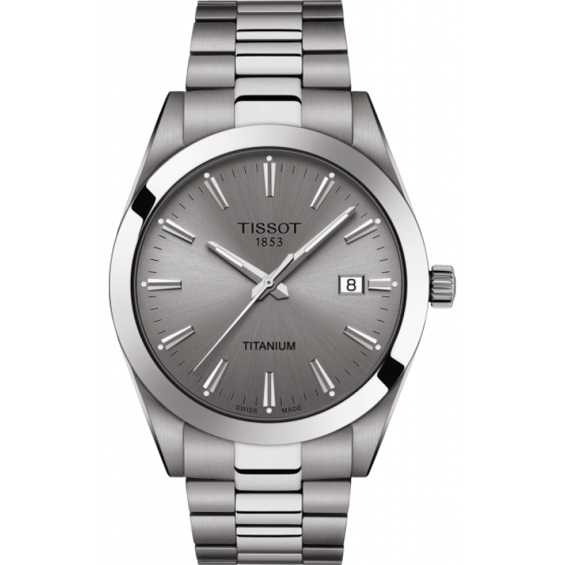 Pánské hodinky TISSOT Gentleman Titanium T127.410.44.081.00