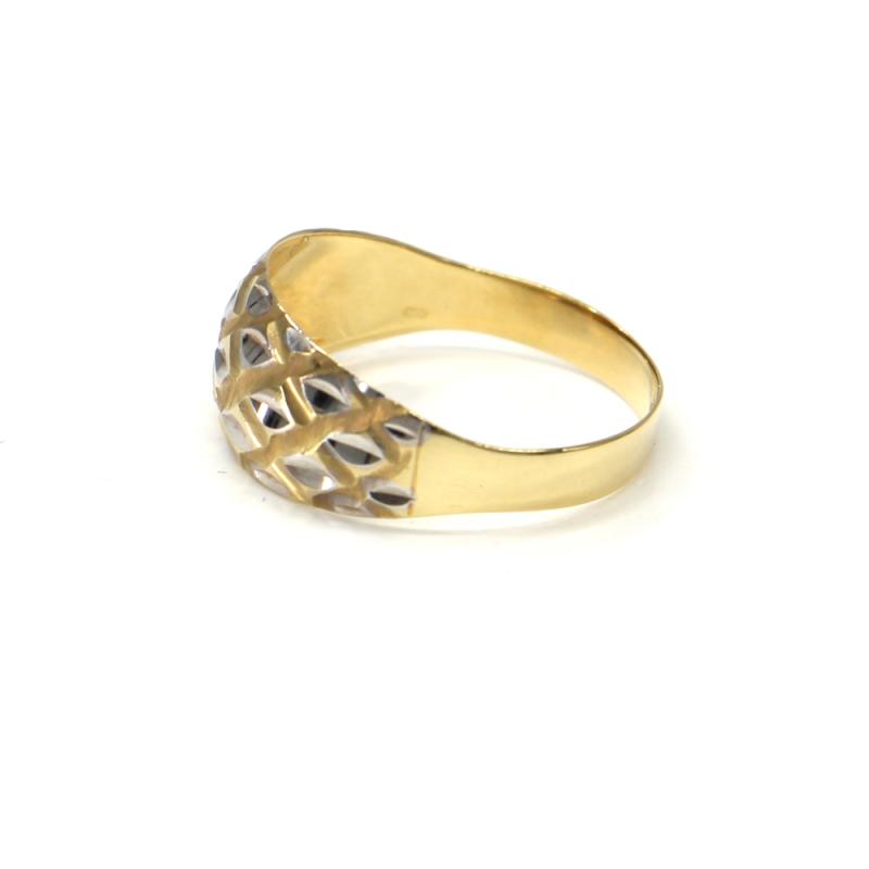 Prsten z dvoubarevného zlata Pattic AU 585/000 1,70 gr,  PR111108701