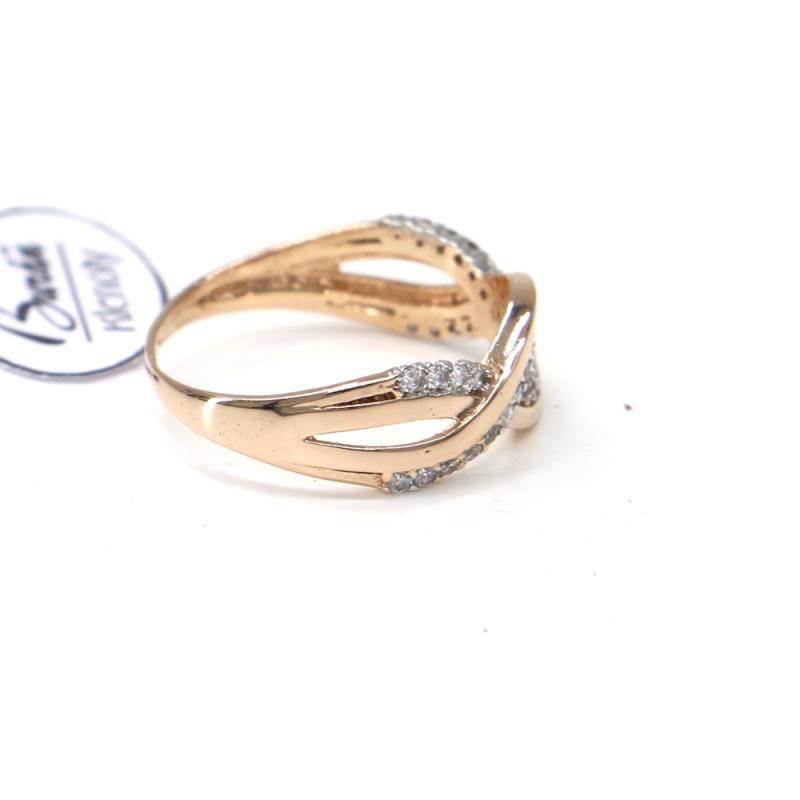 Prsten z červeného zlata  Pattic AU 585/000 2,45 gr, PR111150001-57