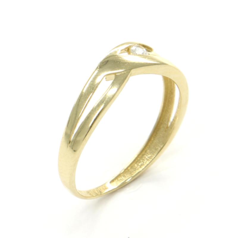 Zlatý prsten PATTIC AU 585/1000 1,15 gr CA121801Y-55
