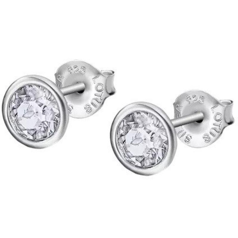 Náušnice LOTUS SILVER Swarovski AG 925/1000 LP2001-4/1