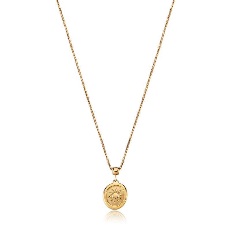 Pozlacený náhrdelník SAGAPO Feelings SFE43