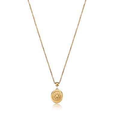 Pozlacený náhrdelník SAGAPO Feelings SFE43