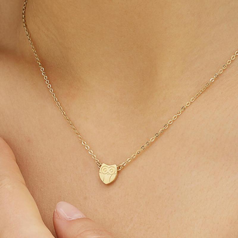 Pozlacený náhrdelník SAGAPO Click SCK255