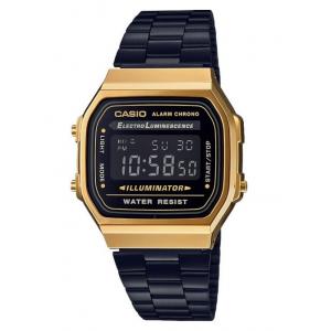 Pánske hodinky CASIO Collection Retro A-168GB-1B