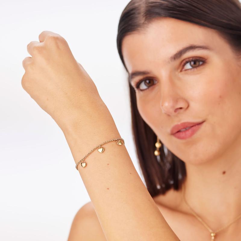 Pozlacený náramek SAGAPO Aurora SAR65