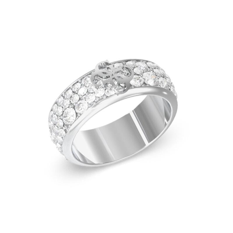 Prsten GUESS 4G Supreme JUBR06403JWRH56
