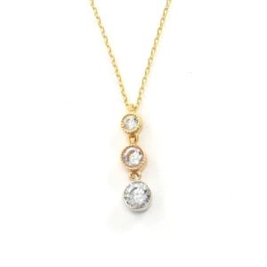 Zlatý náhrdelník PATTIC AU 585/1000 1,85 gr CA234302-45