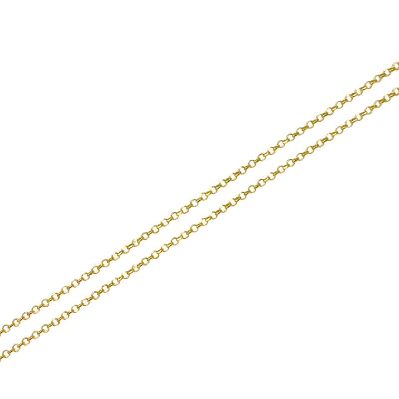 Stříbrný pozlacený řetízek AG 925/1000 AGRO4002-45