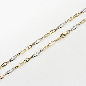 Zlatý náhrdelník bicolor PATTIC AU 585/1000 5,10gr ARP037102T
