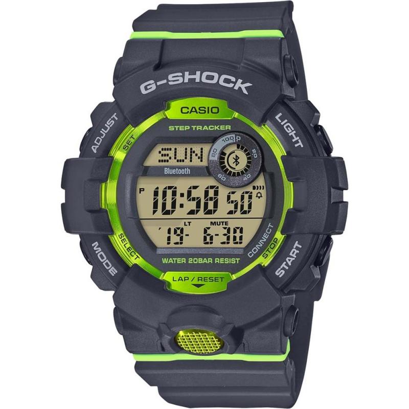 Pánské hodinky CASIO G-SHOCK Bluetooth GBD-800-8
