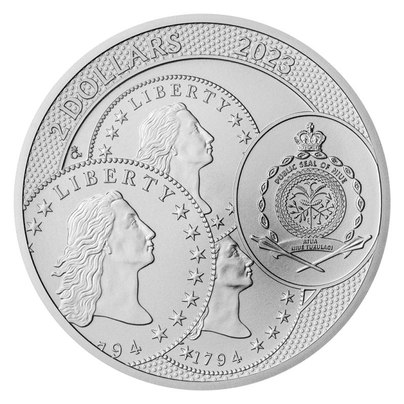 Stříbrná uncová investiční mince Tolar - Česká republika 2023 12201