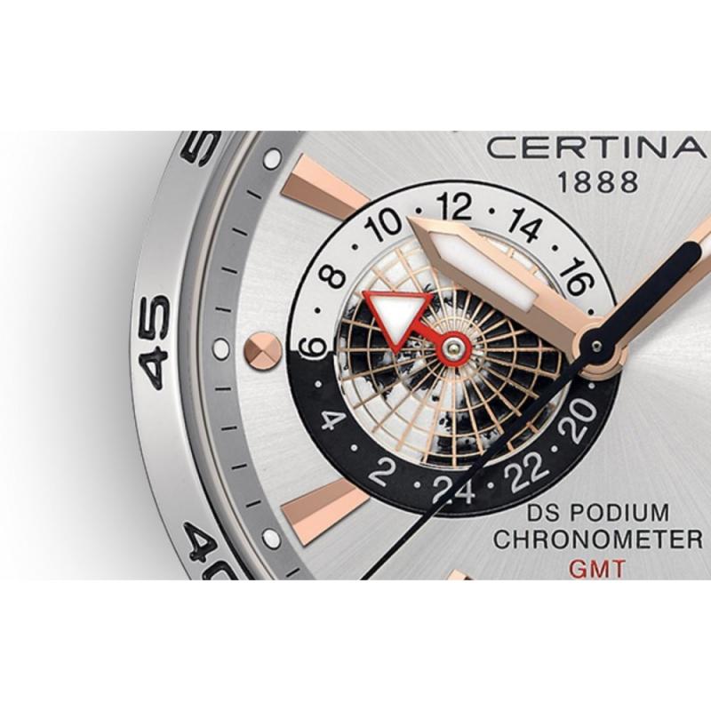 Pánské hodinky CERTINA DS Podium Chronometer GMT C034.455.16.037.01