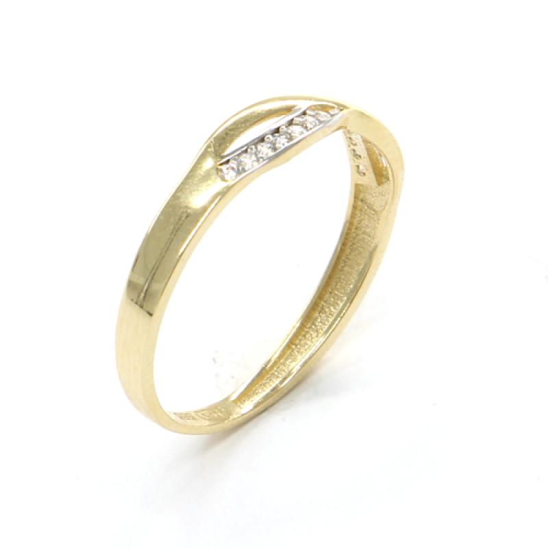 Zlatý prsteň PATTIC AU 585/1000 1,15 g CA340001Y-54