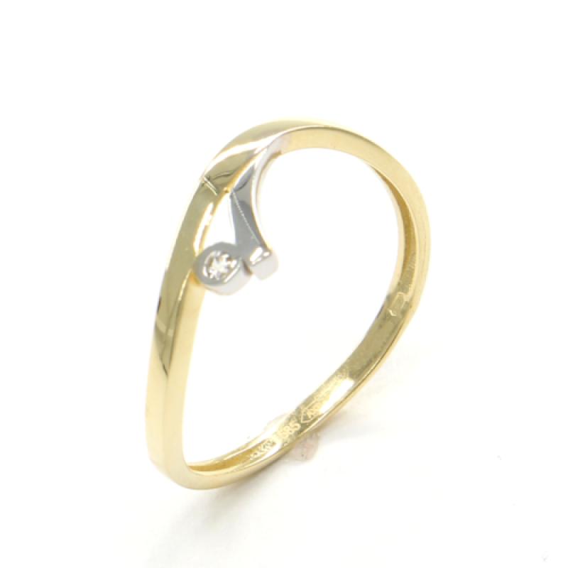 Zlatý prsteň PATTIC AU 585/1000 1,30 gr CA171001Y-56