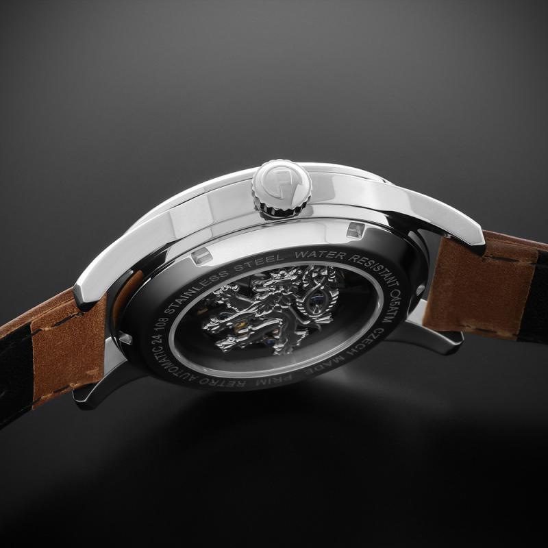 Pánské hodinky PRIM Retro Automatic - C W01P.13226.C