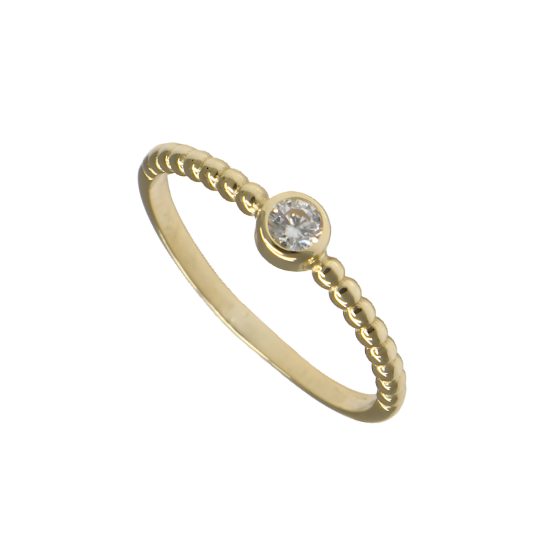 Zlatý prsten PATTIC AU 585/1000 1,30 gr GA995201Y-55