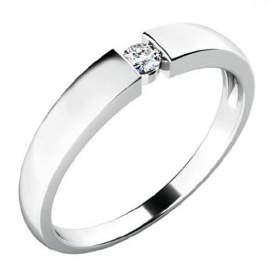 Prsteň AU 585/1000 prírodný diamant 0,053 ct 1,65 g G10771B01A