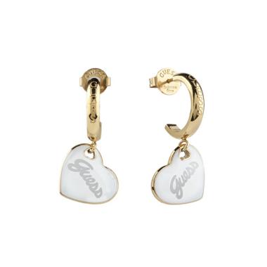 Náušnice GUESS Vintage JUBE05151JWYGWHT/U