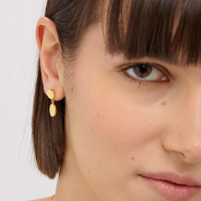 Pozlacené náušnice SAGAPO Elysium SUM22